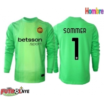 Camiseta Inter Milan Yann Sommer #1 Portero Tercera Equipación 2025-26 manga larga